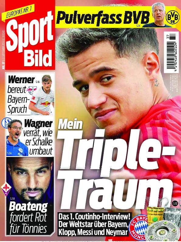 Sport Bild aktuelle Ausgabe 201937 — Download