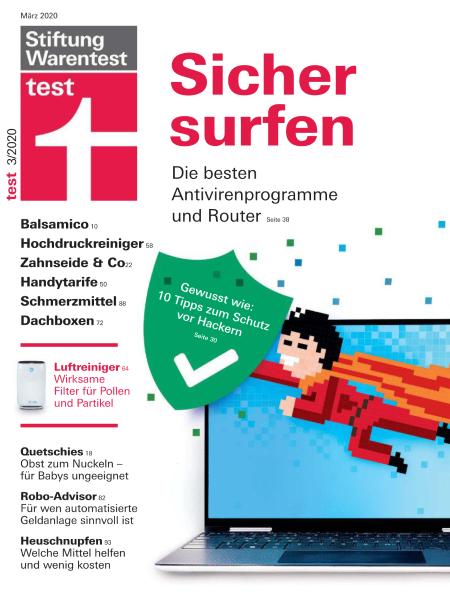 Stiftung Warentest Test – Aktuelle Ausgabe 2020-03 — Download