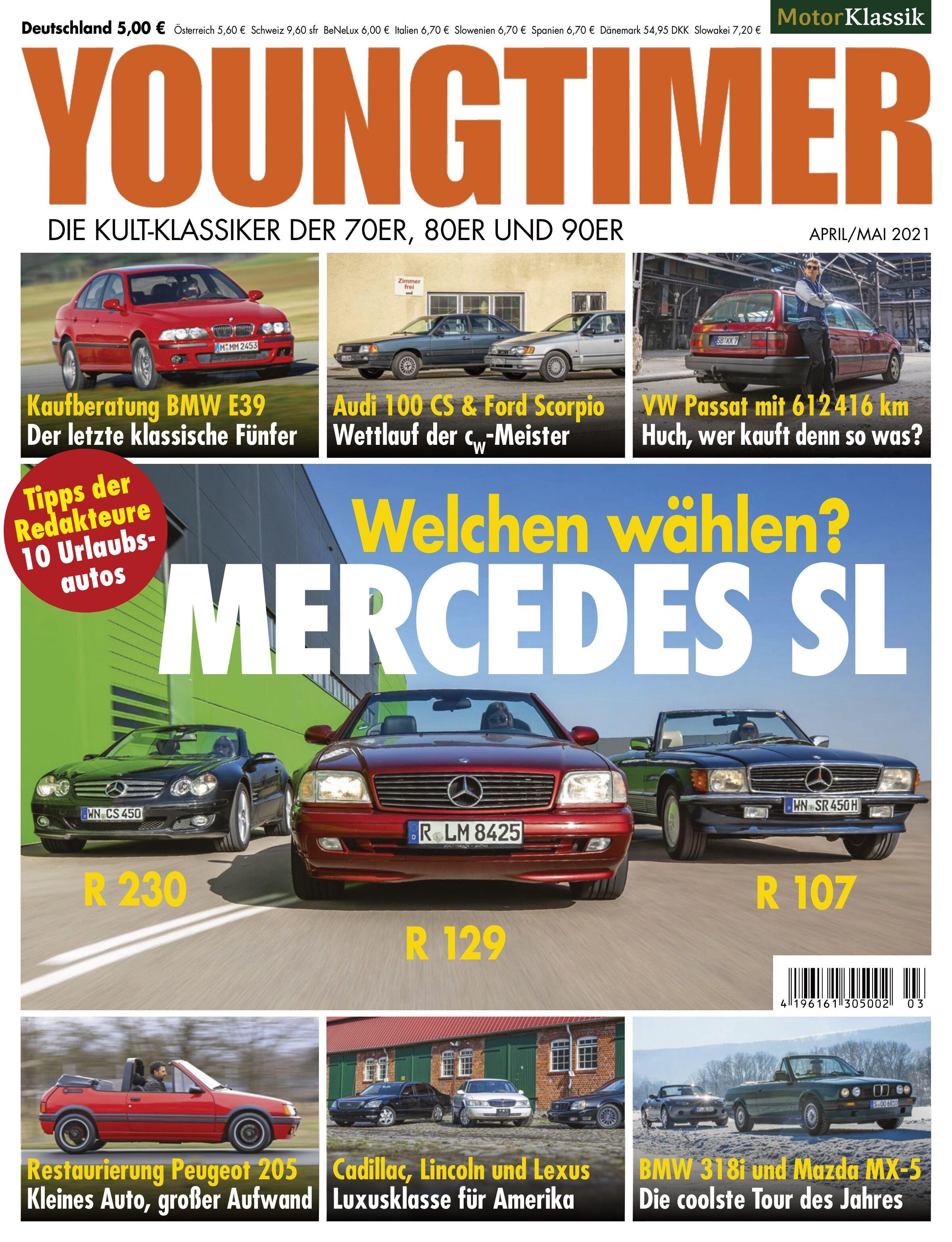 Youngtimer – aktuelle Ausgabe 2021-03 — Download