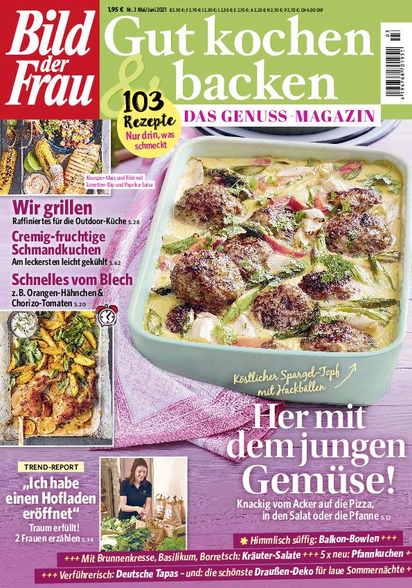 Bild der Frau Gut kochen &amp; backen aktuelle Ausgabe 202103 — Download