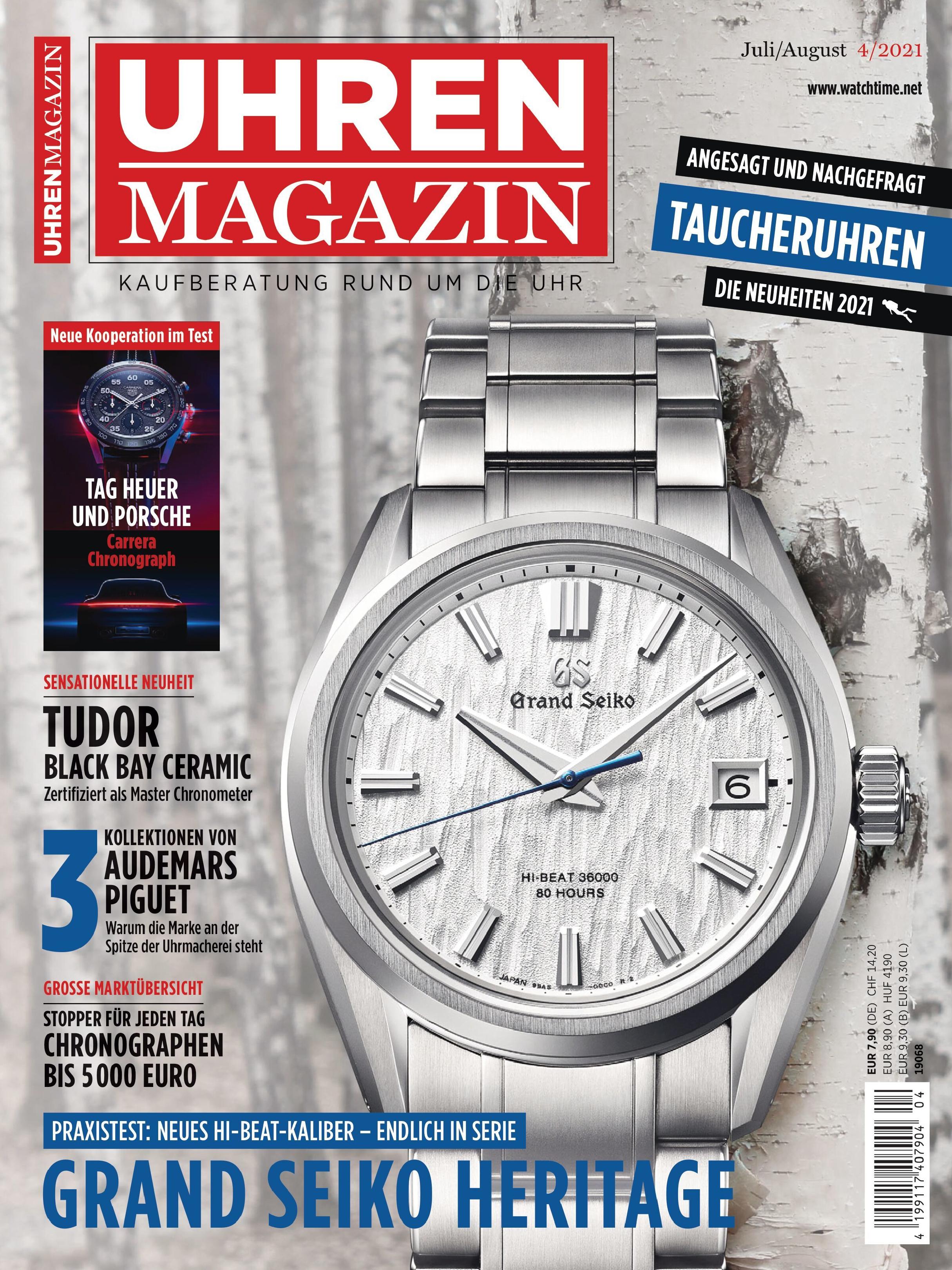 Uhren Magazin aktuelle Ausgabe 202104 — Download
