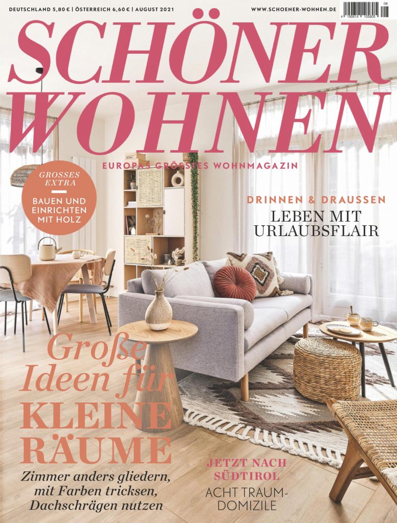 Schöner Wohnen – Aktuelle Ausgabe 2021-08 — Download