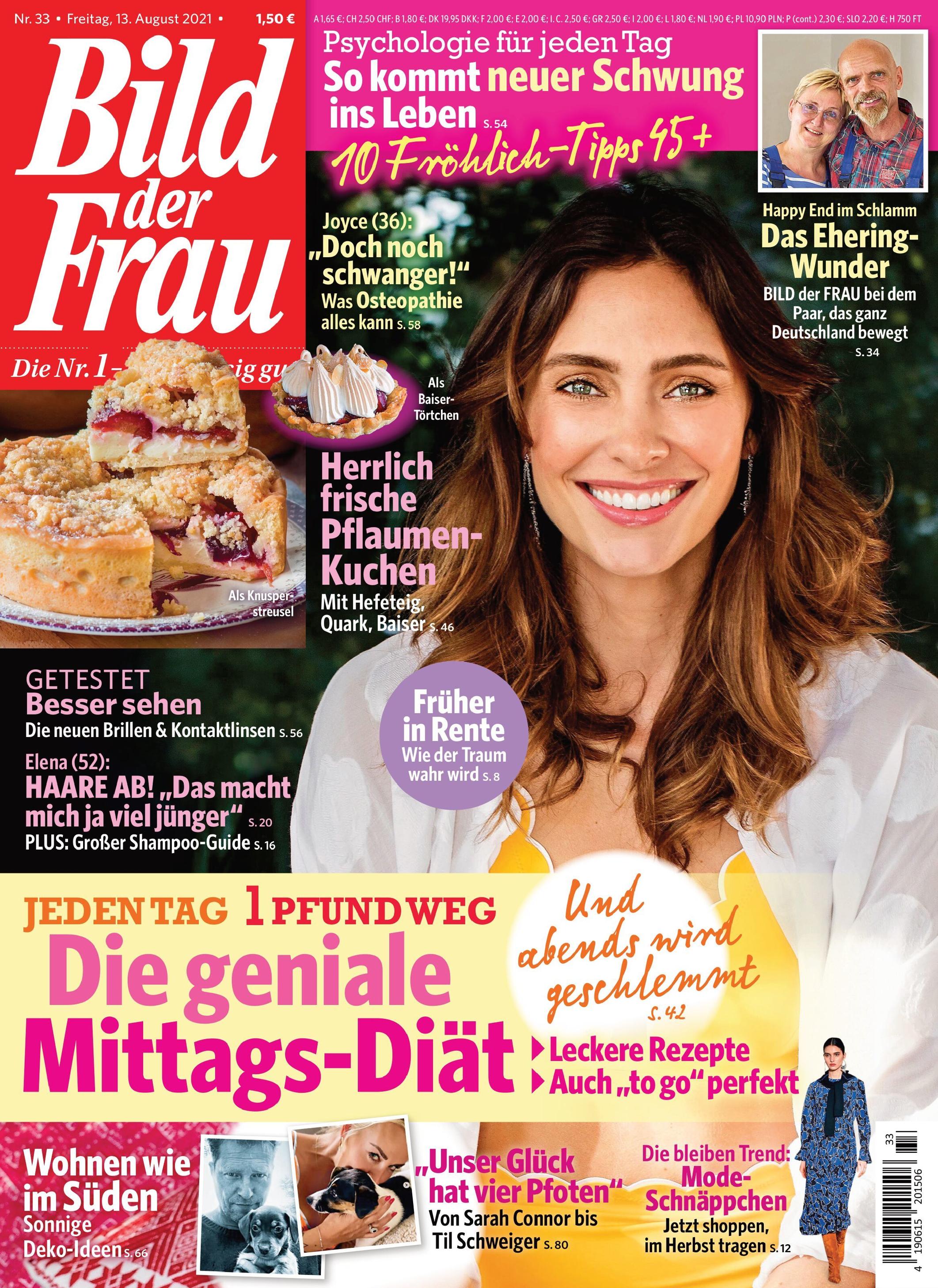 Bild Der Frau Aktuelle Ausgabe 2021 33 — Download 1575