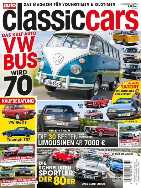 Auto Zeitung classic cars – aktuelle Ausgabe 2020-03 — Download