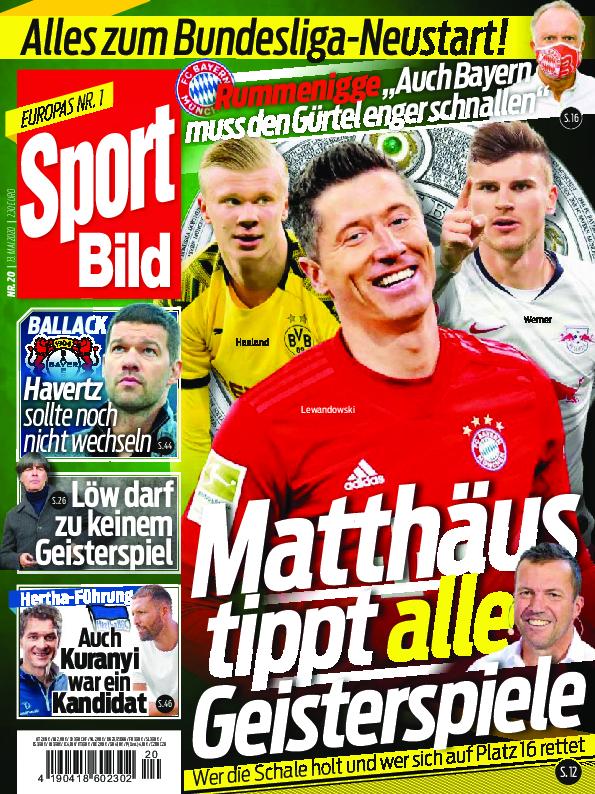 Sport Bild aktuelle Ausgabe 202020 — Download