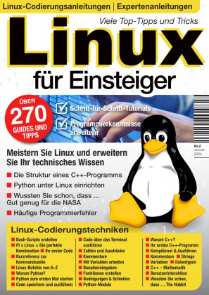 Linux Für Einsteiger – Sonderheft 2024-01 — Download